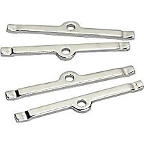 4993 Valve Cover Hold Down Tab - Chrome, Steel, Direct Fit