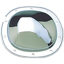 Differential Cover - Chrome, Steel, Direct Fit, Kit