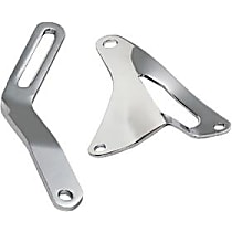 9455 Alternator Bracket - Chrome, Direct Fit, 2-Piece