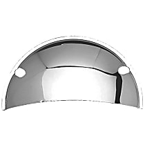 9511 Headlight Guard - Chrome, Steel, Universal