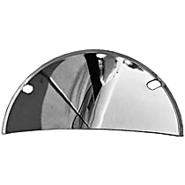 9512 Headlight Guard - Chrome, Steel, Universal