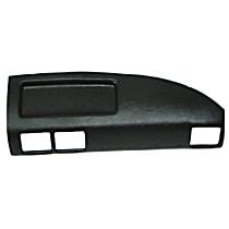 1124 ABS Thermoplastic Dash Cover - Black
