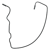PCH000360 OE Replacement Series Coolant Reservoir Hose - Sold individually