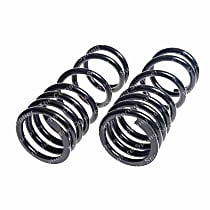 Rear, Coil Springs, With or Without AC, Set of 2
