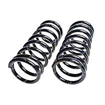 Rear, Coil Springs, RWD; With AC, Set of 2