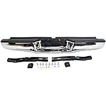Step Bumper, Chrome Face Bar and Pads With mounting bracket(s)