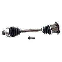 Front, Driver or Passenger Side Axle Assembly, Updated Design, Standard Duty Replacement, New, 2.0L 4Cyl