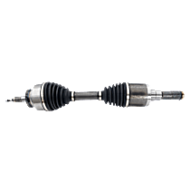 Front, Driver Side Axle Assembly, Standard Duty Replacement, Not for use with lifted suspensions., 18313, New