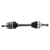 Front, Driver Side Axle Assembly, All Wheel Drive, Standard Duty