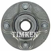 Rear, Driver or Passenger Side Wheel Hub, Non-ABS, FWD, With Bearing, Timken OE Replacement