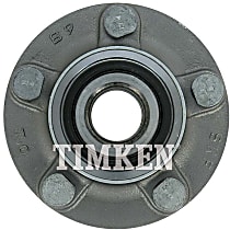 Rear, Driver or Passenger Side Wheel Hub, 4-Wheel ABS, FWD, With Bearing, Timken OE Replacement