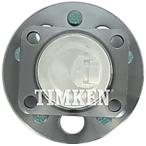 Rear, Driver or Passenger Side Wheel Hub, 4-Wheel ABS, FWD, With Bearing, Timken OE Replacement