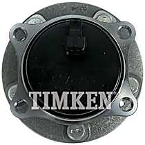 Rear, Driver or Passenger Side Wheel Hub, FWD, With Bearing, Timken OE Replacement