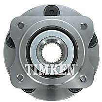 Front, Driver or Passenger Side Wheel Hub,  15, 16 or 17 in. Wheel, FWD, With Bearing, Timken OE Replacement