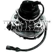 Front, Driver or Passenger Side Wheel Hub, 4-Wheel ABS, RWD, LS, With Bearing, Timken OE Replacement