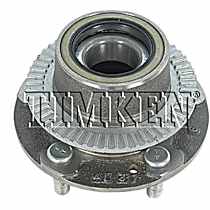 Rear, Driver or Passenger Side Wheel Hub, 4-Wheel ABS, From 12/2/03, With Bearing, Timken OE Replacement