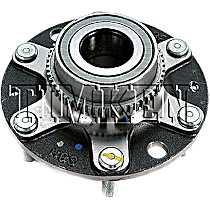 Rear, Driver or Passenger Side Wheel Hub, With Bearing, Timken OE Replacement