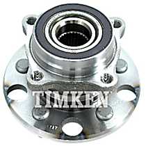 Rear, Driver or Passenger Side Wheel Hub, Base, RWD, With Bearing, Timken OE Replacement