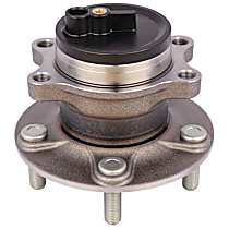 Rear, Driver or Passenger Side Wheel Hub, FWD, 5 Lugs