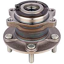 Rear, Driver or Passenger Side Wheel Hub, AWD, 5 Lugs