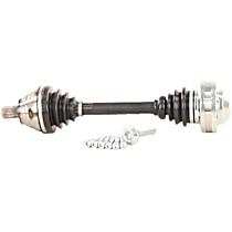 Front, Driver Side Axle Assembly, Standard Duty Replacement, New, 2.0L 4Cyl
