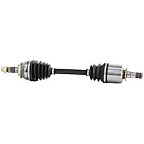 Front, Driver Side Axle Assembly,  Standard Duty Replacement, New, 1.6L 4Cyl Automatic, Transaxle, OE Replacement Series