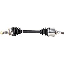 Front, Driver Side Axle Assembly,  Standard Duty Replacement, New, 1.6L 4Cyl Automatic, Transaxle