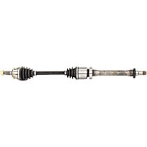 Front, Passenger Side Axle Assembly,  Standard Duty Replacement, New, 1.6L 4Cyl Manual, Transaxle