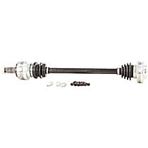 Rear, Driver Side Axle Assembly, Standard Duty Replacement, New, 2.2L 6Cyl