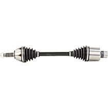 Front, Passenger Side Axle Assembly,  Updated Design, Standard Duty Replacement, New, 1.6L 4Cyl Automatic, Transaxle
