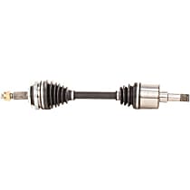 Front, Driver Side Axle Assembly, Non-ABS, Standard Duty Replacement, New