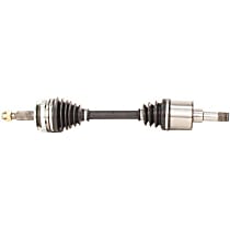 Front, Driver Side Axle Assembly, 4-Wheel ABS, Standard Duty Replacement, New