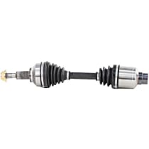 Front, Passenger Side Axle Assembly,  Standard Duty Replacement, 3.6L 6Cyl, New, FWD