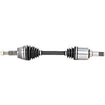 Front, Driver Side Axle Assembly, Standard Duty Replacement, New, 3.6L 6Cyl
