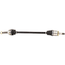 Rear, Passenger Side Axle Assembly, 4WD, Standard Duty Replacement, New