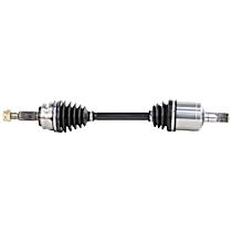 Front, Driver Side Axle Assembly,  6-Speed Standard Duty Replacement, New, FWD, 2.4L 4Cyl Automatic, Transaxle, OE Replacement Series