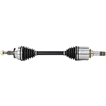Rear, Driver Side Axle Assembly, without Opt CXD, Standard Duty Replacement, New