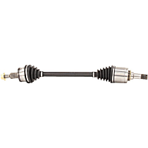 Rear, Passenger Side Axle Assembly, RWD, Standard Duty Replacement, New - Rear, Passenger Side
