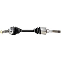 Front, Driver Side Axle Shaft, FWD, Automatic Transaxle, Includes Inboard Guide Tool, Standard Duty Replacement, New