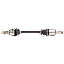 Front, Driver Side Axle Assembly, Manual, Standard Duty Replacement, 1.3L 4Cyl, New, Transaxle, OE Replacement Series