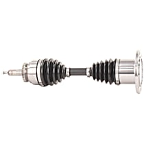 Front, Driver or Passenger Side Axle Shaft, 4WD, Extreme Duty axle designed for fleet and severe environments., Always Replace in Pairs, Not for use with lifted suspensions., New