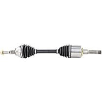 Front, Driver Side Axle Assembly,  Standard Duty Replacement, 2.0L 4Cyl, New, AWD