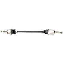 Rear, Driver Side Axle Assembly,  Standard Duty Replacement, New, AWD, 3.7L 6Cyl