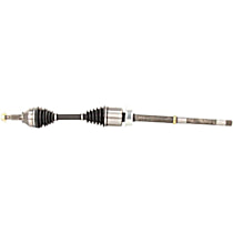 Front, Passenger Side Axle Assembly,  Updated Design, Standard Duty Replacement, New, FWD, 3.7L 6Cyl