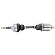 Front, Driver Side Axle Assembly, 3-Speed Standard Duty Replacement, New, 2.4L 4Cyl Automatic, Transaxle, OE Replacement Series