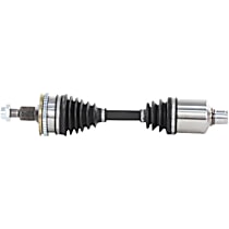 Front, Driver Side Axle Assembly, 4-Speed Standard Duty Replacement, New, 3.4L 6Cyl Automatic, Transaxle - Front, Driver Side