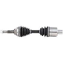 Front, Passenger Side Axle Assembly,  without ZR-2 (High Wider) Option, Standard Duty Replacement, 4.3L 6Cyl, New, 4WD, OE Replacement Series
