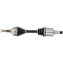 Front, Driver Side Axle Assembly, Manual Transaxle, Standard Duty Replacement, New - Front, Driver Side