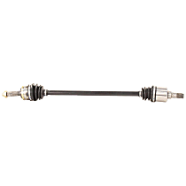 Front, Passenger Side Axle Assembly, Automatic Transaxle, Standard Duty Replacement, New, OE Replacement Series