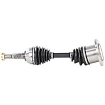 Front, Driver or Passenger Side Axle Assembly, Standard Duty Replacement, New, 4.3L 6Cyl OE Replacement Series
